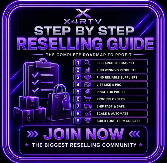 Step By Step Reselling Guide